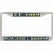 USS Jesse L. Brown FF-1089 License Plate Frame