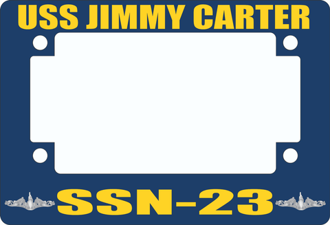 USS Jimmy Carter SSN-23 Motorcycle Frame