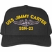 USS Jimmy Carter SSN-23 with Dolphins Custom Embroidered Cap