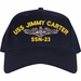 USS Jimmy Carter SSN-23 with Dolphins Custom Embroidered Cap