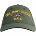 USS Jimmy Carter SSN-23 with Dolphins Custom Embroidered Cap