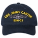 USS Jimmy Carter SSN-23 with Dolphins Unstructured Dad Cap