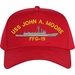 USS John A. Moore FFG-19 Ship Custom Embroidered Cap