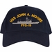 USS John A. Moore FFG-19 Ship Custom Embroidered Cap
