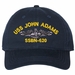USS John Adams SSBN-620 with Dolphins Unstructured Dad Cap