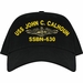 USS John C, Calhoun SSBN-630 ( Gold Dolphins ) Submarine Officers Cap
