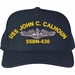 USS John C. Calhoun SSBN-630 Submarine Custom Embroidered Cap