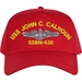 USS John C. Calhoun SSBN-630 Submarine Custom Embroidered Cap