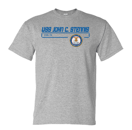 USS John C. Stennis CVN-74 Crest T-Shirt