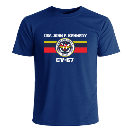 USS John F. Kennedy CV-67 Crest T-Shirt