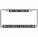 USS John F. Kennedy CV-67 License Plate Frame