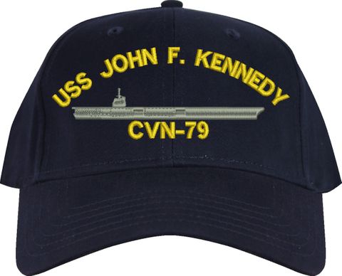 USS John F. Kennedy CVN-79 Imported Cap