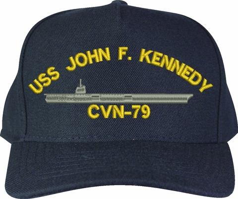 USS John F. Kennedy CVN-79 U.S. Made Cap