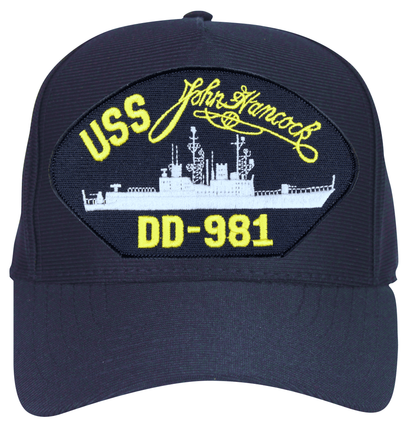 USS John Hancock DD-981 Ship Cap