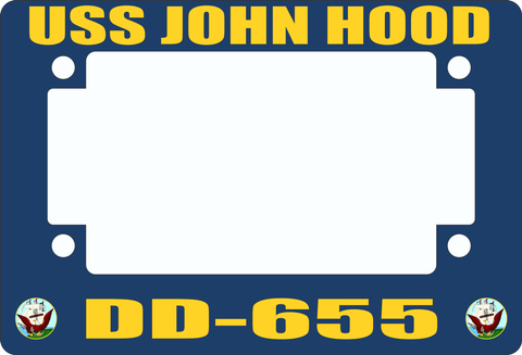 USS John Hood DD-655 Motorcycle Frame