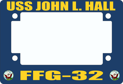 USS John L. Hall FFG-32 Motorcycle Frame