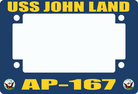USS John Land AP-167 Motorcycle Frame