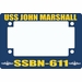 USS John Marshall SSBN-611 Motorcycle Frame