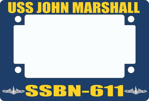 USS John Marshall SSBN-611 Motorcycle Frame