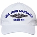 USS John Marshall SSBN-611 with Dolphins Unstructured Dad Cap