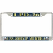 USS John P. Murtha LPD-26 License Plate Frame