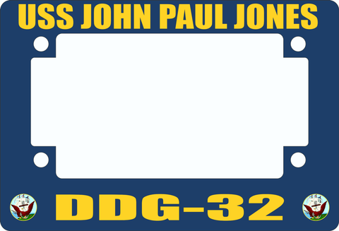 USS John Paul Jones DDG-32 Motorcycle Frame