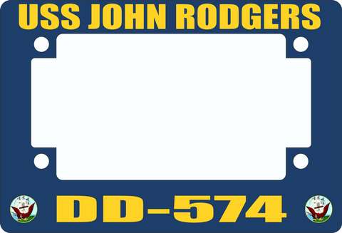 USS John Rodgers DD-574 Motorcycle Frame