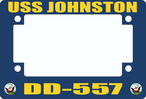 USS Johnston DD-557 Motorcycle Frame