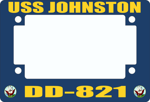 USS Johnston DD-821 Motorcycle Frame