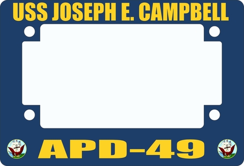 USS Joseph E. Campbell APD-49 Motorcycle Frame