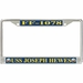 USS Joseph Hewes FF-1078 License Plate Frame