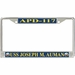 USS Joseph M. Auman APD-117 License Plate Frame