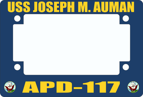USS Joseph M. Auman APD-117 Motorcycle Frame
