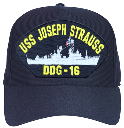 USS Joseph Strauss DDG-16 Ball Cap Hat