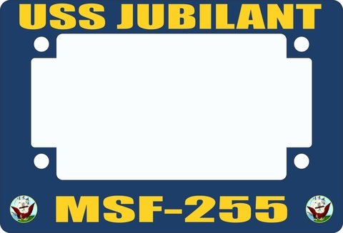 USS Jubilant MSF-255 Motorcycle Frame
