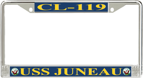 USS Juneau CL-119 License Plate Frame