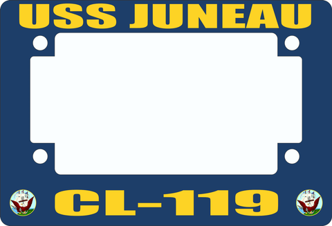 USS Juneau CL-119 Motorcycle Frame