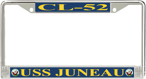 USS Juneau CL-52 License Plate Frame