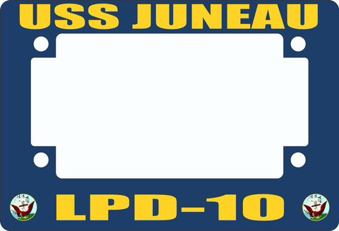 USS Juneau LPD-10 Motorcycle Frame