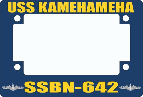 USS Kamehameha SSBN-642 Motorcycle Frame