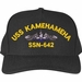 USS Kamehameha SSN-642 with Blue Water Dolphins Custom Embroidered Cap