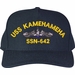 USS Kamehameha SSN-642 with Blue Water Dolphins Custom Embroidered Cap