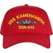 USS Kamehameha SSN-642 with Blue Water Dolphins Custom Embroidered Cap