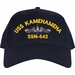 USS Kamehameha SSN-642 with Blue Water Dolphins Custom Embroidered Cap