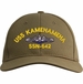 USS Kamehameha SSN-642 with Blue Water Dolphins Custom Embroidered Cap
