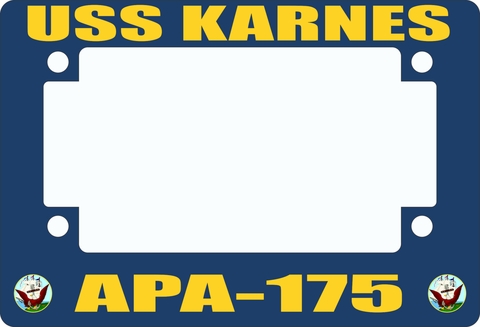 USS Karnes APA-175 Motorcycle Frame