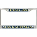 USS Kauffman FFG-59 License Plate Frame