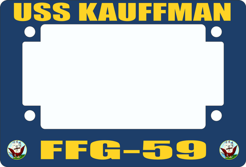USS Kauffman FFG-59 Motorcycle Frame