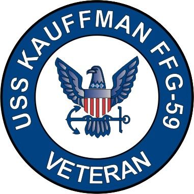 USS Kauffman FFG-59 Veteran Decal Sticker
