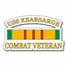 USS Kearsarge CV-33 Vietnam Combat Veteran with Ribbon Decal